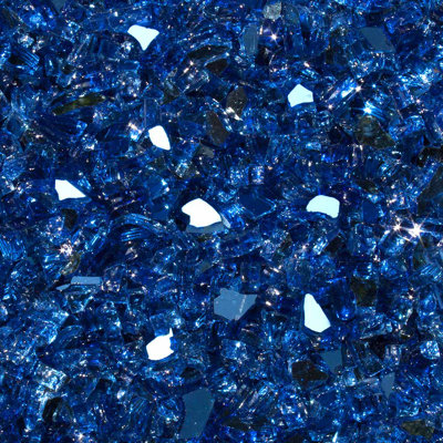 1/4" Thick 10 lb. Reflective Tempered Fire Pit Glass