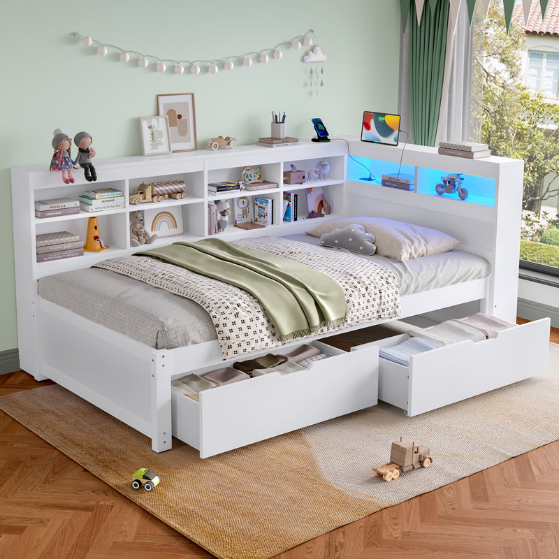 Daybed, Single (3'), White
