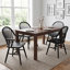 Chaise en bois massif à dossier Windsor Hughes-107417473-138843868