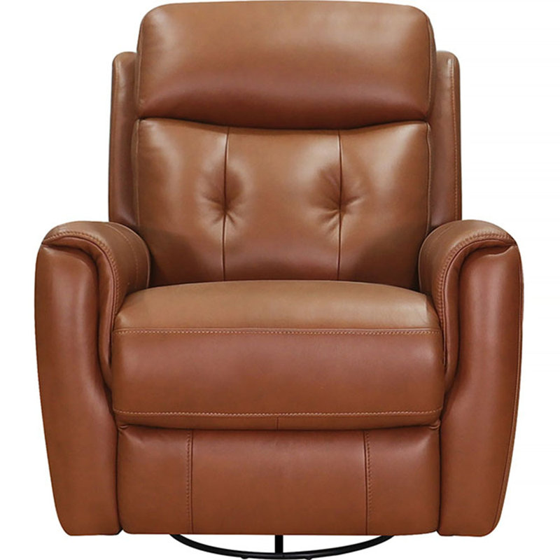 Fauteuil inclinable électrique pivotant Torino, Brun