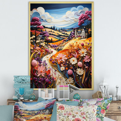 «Whimsical Magical Fields II», reproduction sur toile