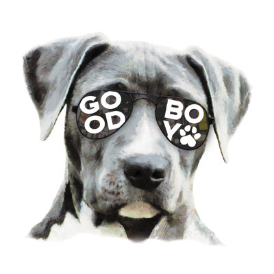 Good boy sur toile