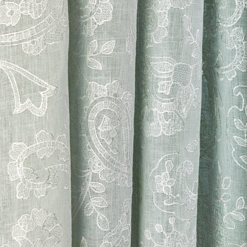 Summerland Varley Sheer Fabric, Seaglass
