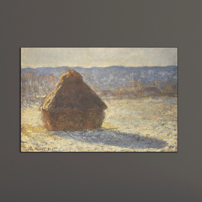 Claude Monet - Wrapped Canvas Painting, 60cm H x 90cm W x 1.8cm D