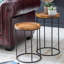 Aldrick Solid Wood Frame Nesting Tables