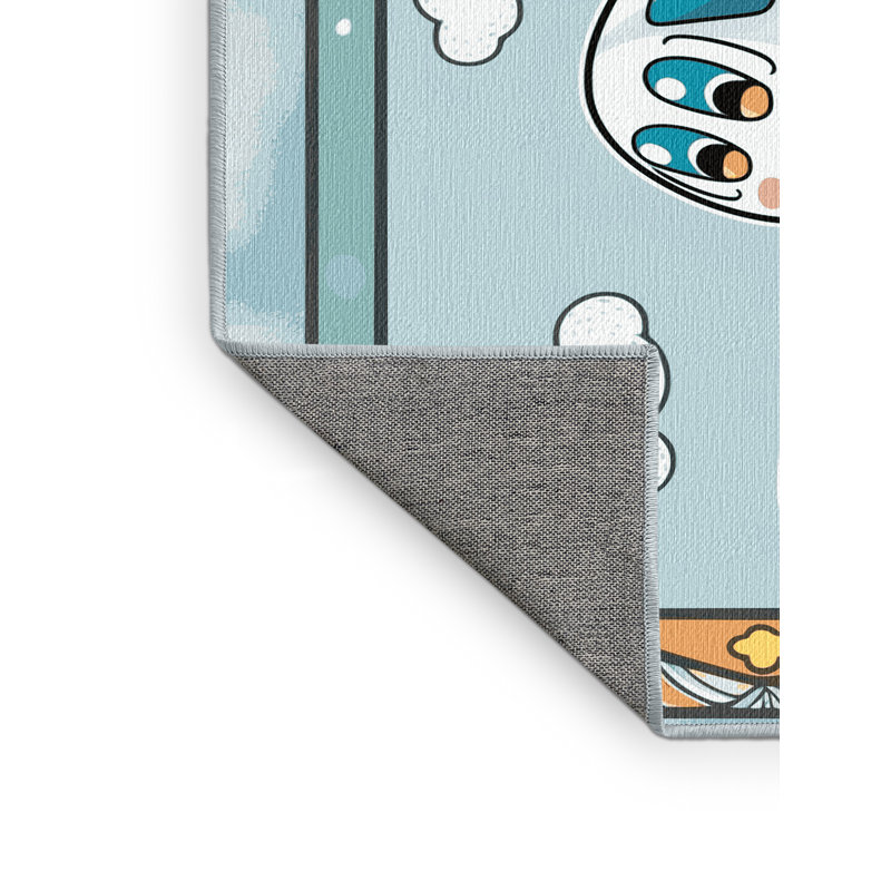 Tapis pour enfants East Urban Home, Rectangulaire 2 pi x 3 pi