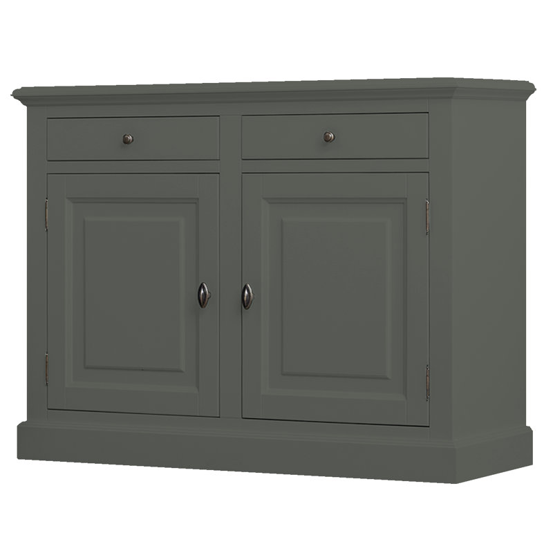 Breshai 126cm Sideboard, Dark Grey