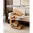 4-Tier Rolling Couch Desk With Lockable Wheels, Adjustable Angle Side Table With Storage, Space-Saving End Table For Living Room, Bedroom, And Office
