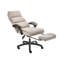 Chenille Office Chair with Headrest-527898334
