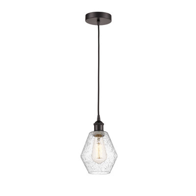 Luminaire suspendu géométrique à 1 lumière Gabbie