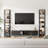 Narrow Bookshelf, 6-Tier Tall Skinny Bookcase, Rustic Industrial Metal Frame Corner Storage Display Shelf-852892387