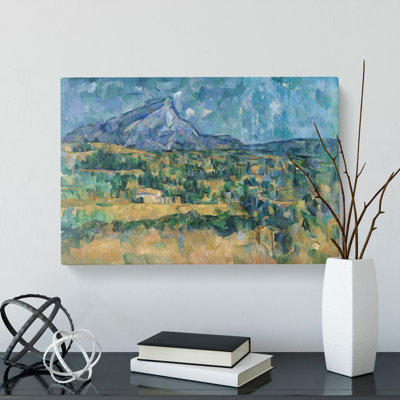 Mont Sainte-Victoire Vol.2 by Paul Cezanne - Wrapped Canvas