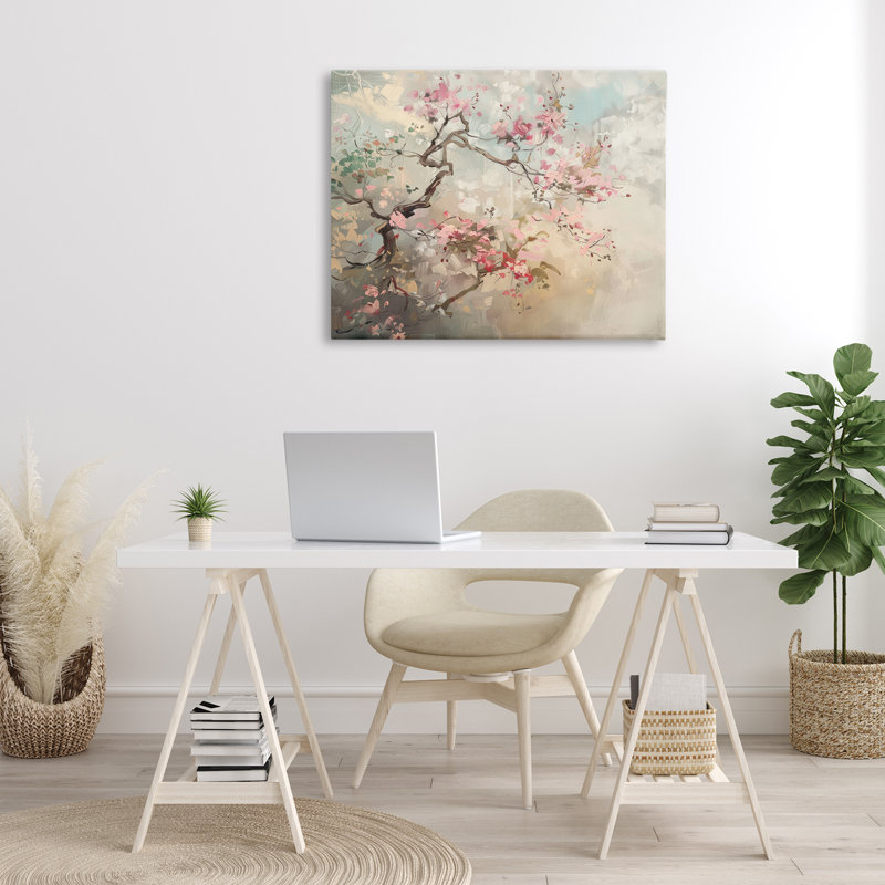 Wild Cherry Blossoms Tree Canvas, design by Arlington Prints, 30" H x 40" W