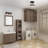Bergeson Glass Semi Flush Mount