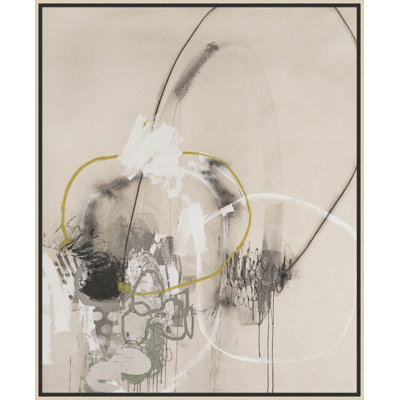 Entangled Heart Green 2 Print by Art House Studios