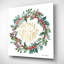 Couronne de houx «Merry Christmas» - impression sans cadre-1712917292