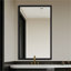 Miroir rectangulaire en bois