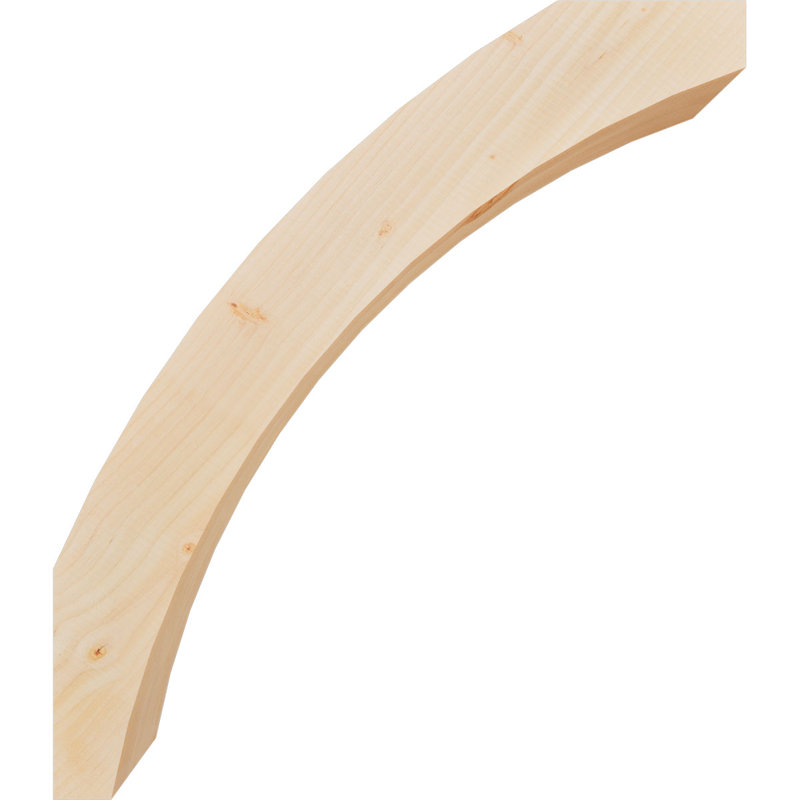 Genouillère Thorton, Sapin Douglas de 5 1/2 po (lisse), 26 po X P 30 po H