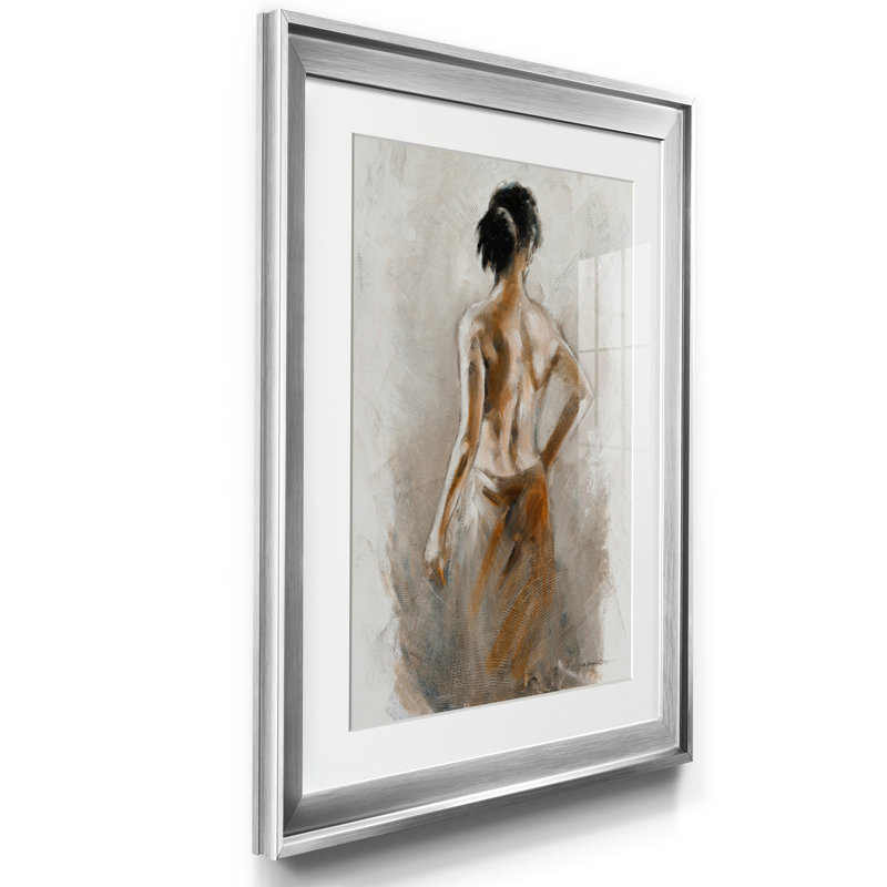 «Spa Moment» par Anthony Orme, reproduction d'art sur papier, H 18,5 po x l 24,5 po x P 1,5 po, Encadrement argenté