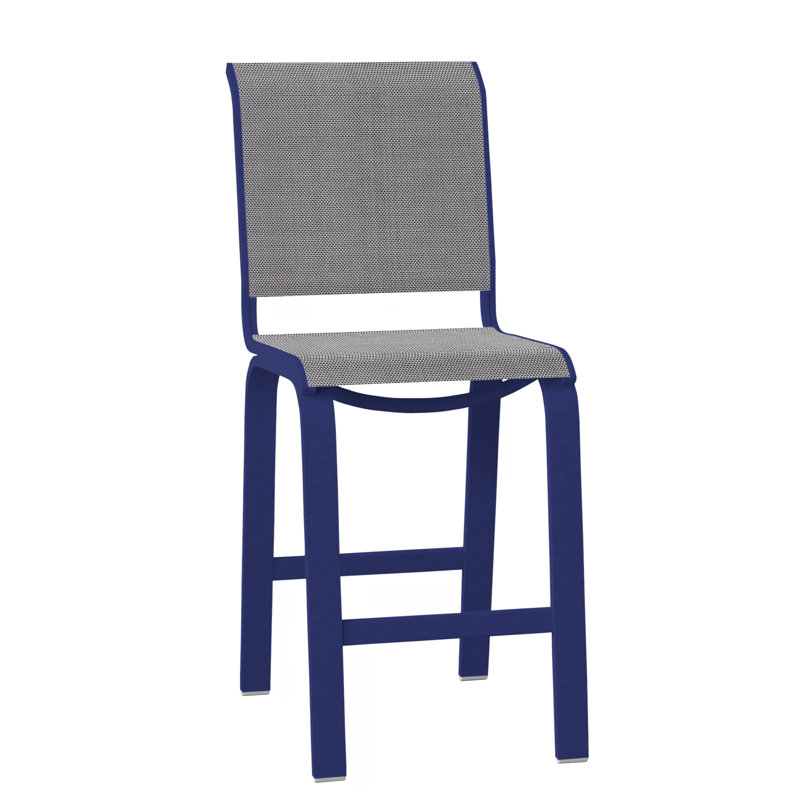Tabouret de bar 26 po Holna, Kona texturé, Titane Sunbrella®
