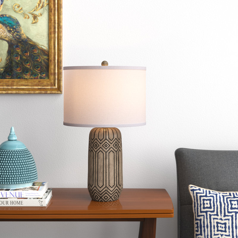 Lebel Resin Table Lamp