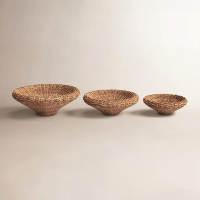 3 Piece Seagrass General Basket Set
