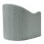 Fauteuil d'appoint rayé bleu spa Gaddis