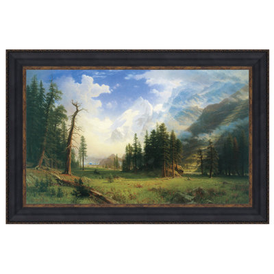 " Mountain Landscape, 1895 " Oil Print