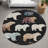 Machine Washable Indoor/Outdoor Adalaide ACN2338 Lodge Rug-868099106