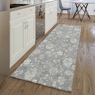 Premium Machine Washable Prisco Gray Rug