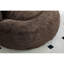 Pouf individuel, pouf en velours côtelé avec 3 coussins et accoudoirs-852480866