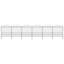 Albertin 199.9996cm H x 1070cm W Black Metal Fence Panels
