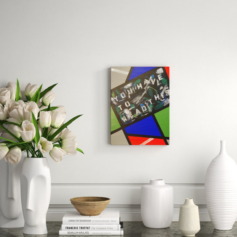 You Have To Read This Painting by Eddie Bruckner