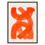 «Orange Strokes Print» par Haniff-129155898-129155840-129155856