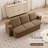 Teddy Fabric Convertible Sofa Bed-298113482