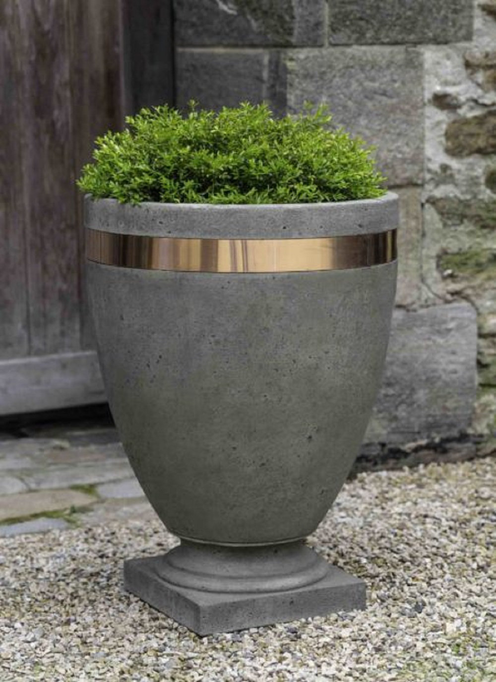 August Grove® Concrete Urn Planter | Wayfair