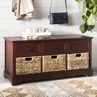 Banc de rangement 3 tiroirs Aneiyah Hern