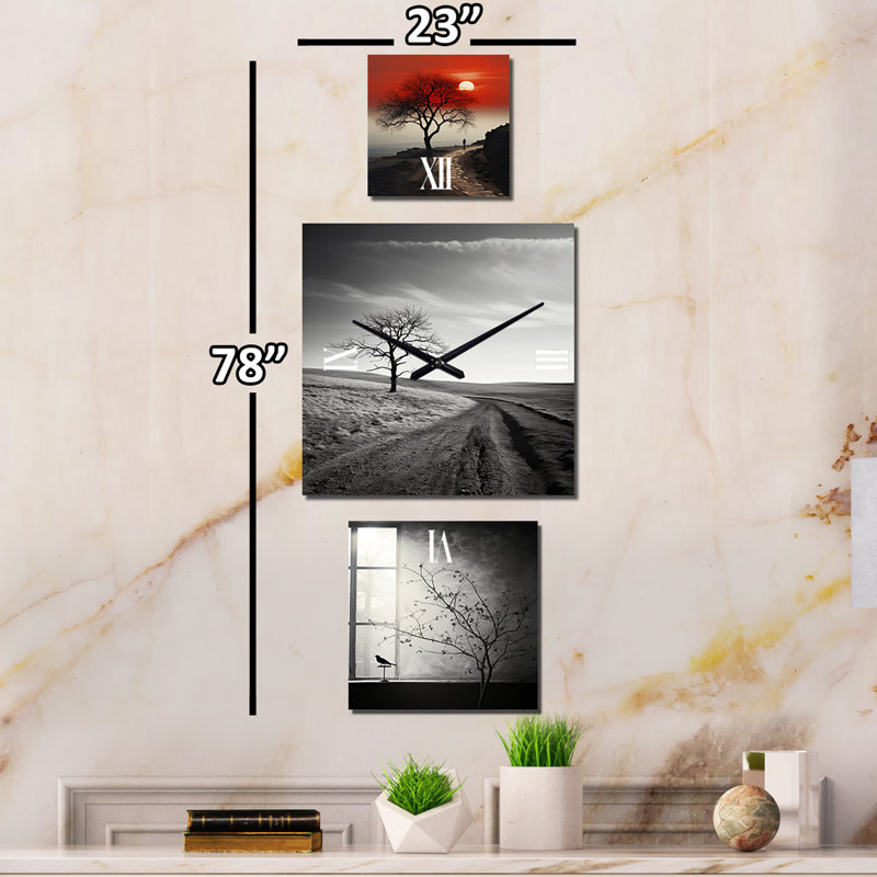 Gabryel Metal Wall Clock
