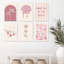 6 Piece Wrapped Canvas Wall Art
