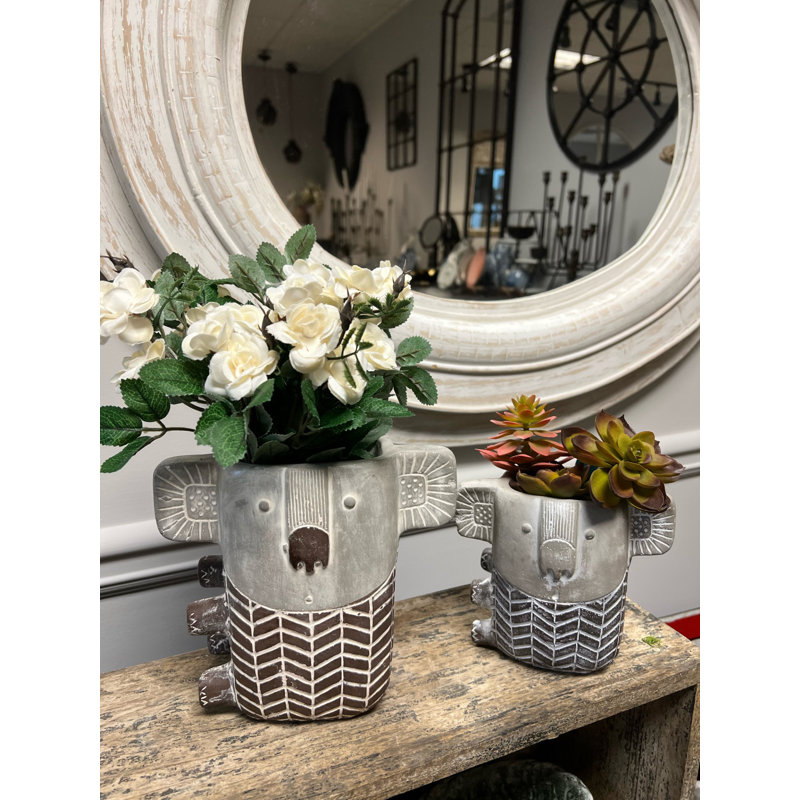 Pot à fleurs Kytzia, H 6 po x l 6 po x P 3,5 po