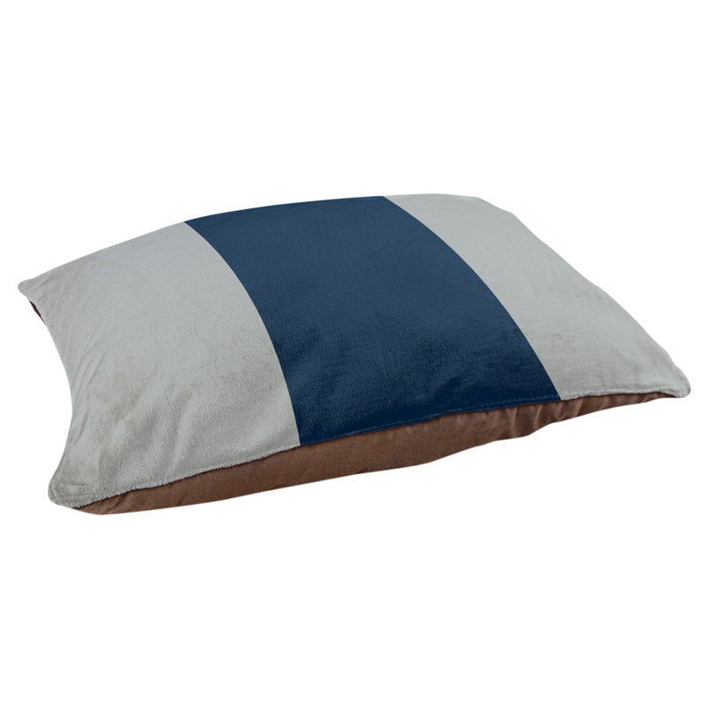 Coussin Atlanta, Grand (l 50 po x P 40 po x H 7 po), Grey/Blue