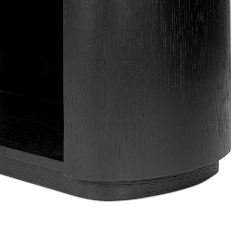Pilar Bookcase, Charcoal Oak