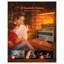 Foyer électrique encastrable pour foyer 20 po avec télécommande, luminosité et minuterie de flamme réglables de 1500 W, chauffe-eau intérieur noir