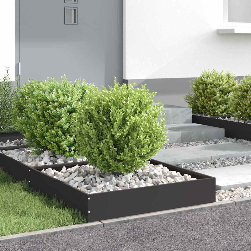 Steel Hardware, 13cm H x 60cm W, Black