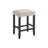 Arystan Glass Top Counter Height Bar Console Table with 3 Stools Set-733329285