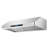 Cavaliere 36 " W Stainless Steel 472 CFM Ducted (Vented) Under Cabinet Range Hood with Baffle Filter