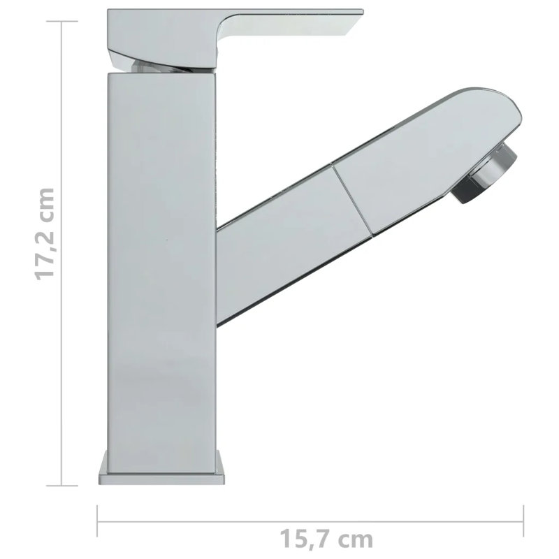 Karp Belfry Mono Basin Mixer, Chrome