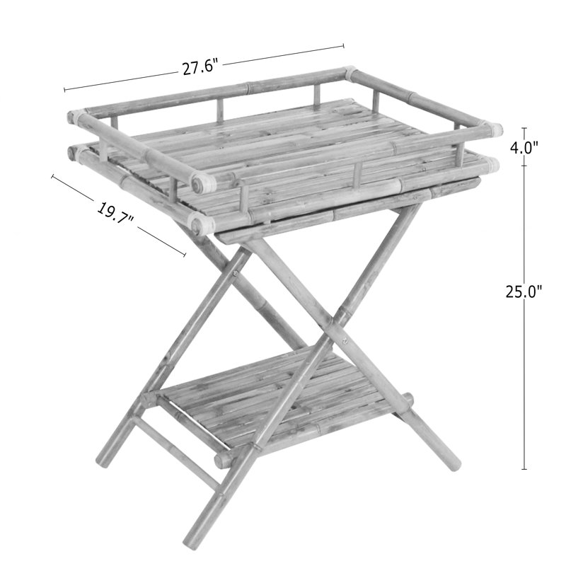 Table de majordome Denisse, Naturel