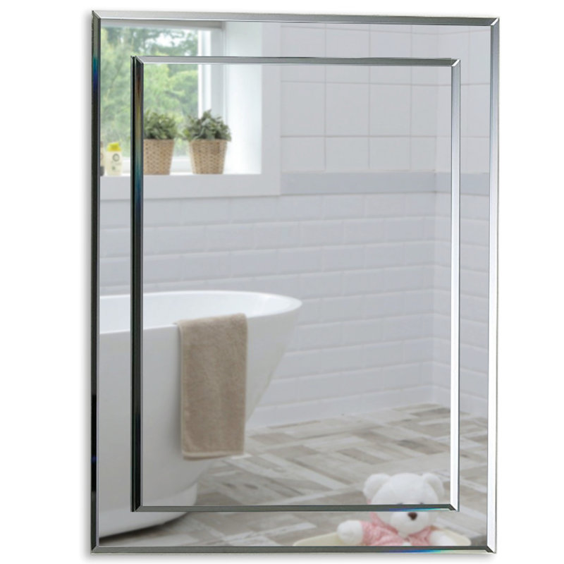 Seeger Rectangle Wall Mirror, 50cm x 40cm