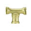 Bamboo small knob  in finish Jet-426830684